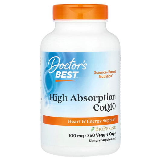 Boost Energy & Heart Health with Doctor's Best CoQ10 100mg - Image 1