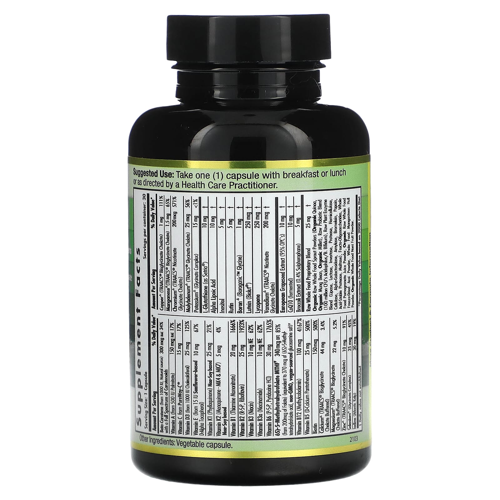 Emerald Laboratories CoEnzymated Women's 45+ Daily Multivitamin 30 Caps - Image 2