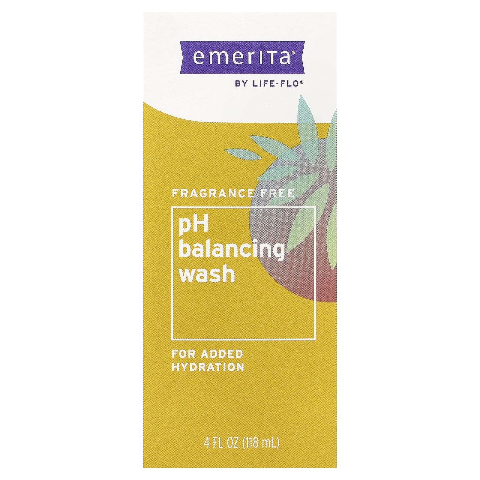 Emerita pH Balancing Wash, Fragrance Free, 4 fl oz (118 ml) - Image 2