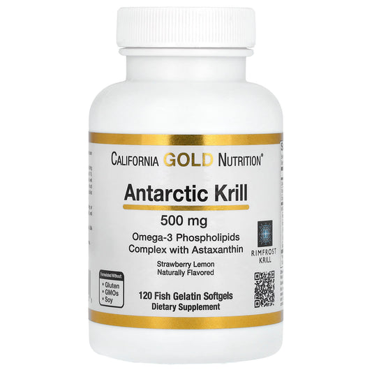 Boost Heart Health with California Gold Nutrition's Antarctic Krill Oil - Image 1