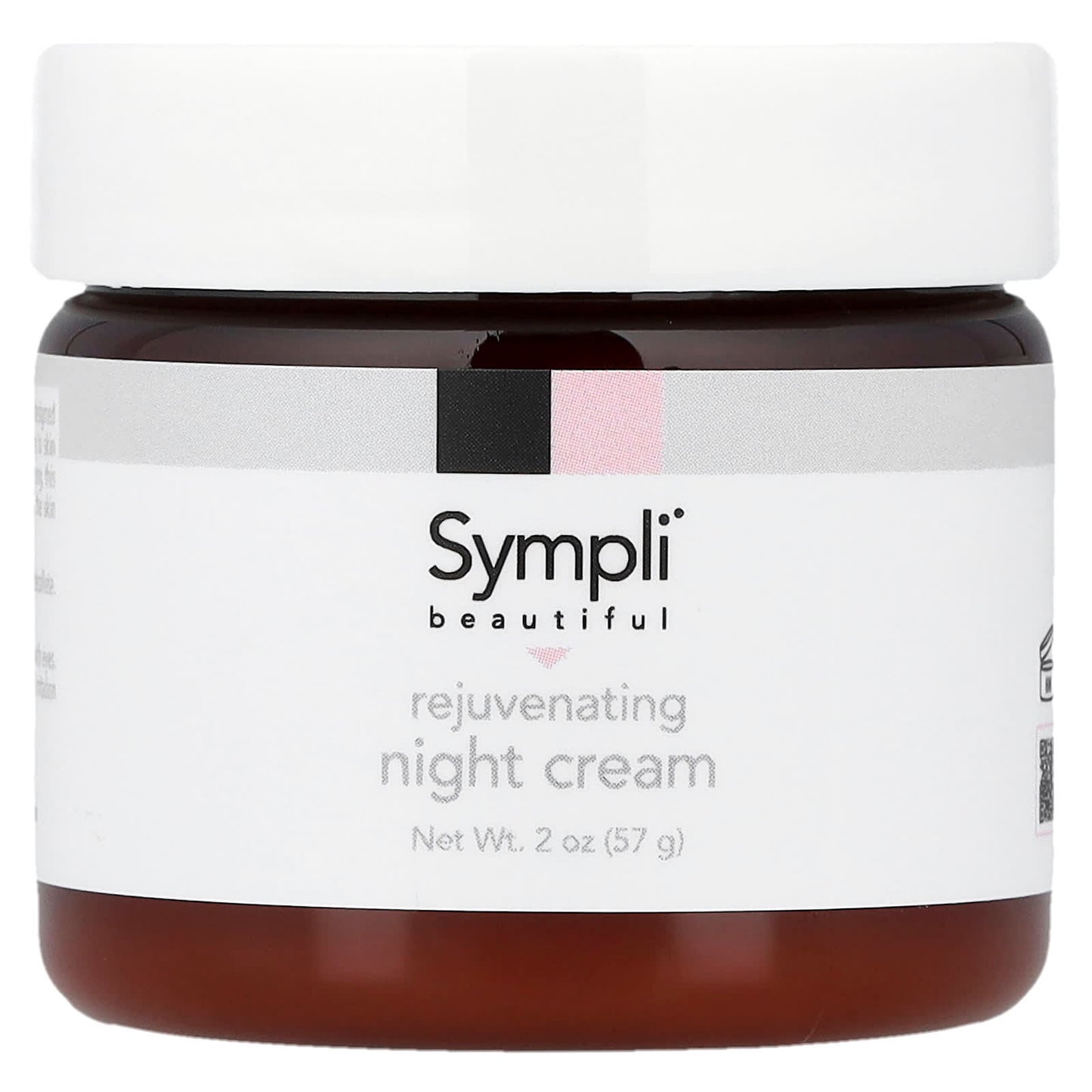 Sympli Beautiful Rejuvenating Night Cream, 2 oz (57g) - Moisturizing Overnight Cream - Image 1