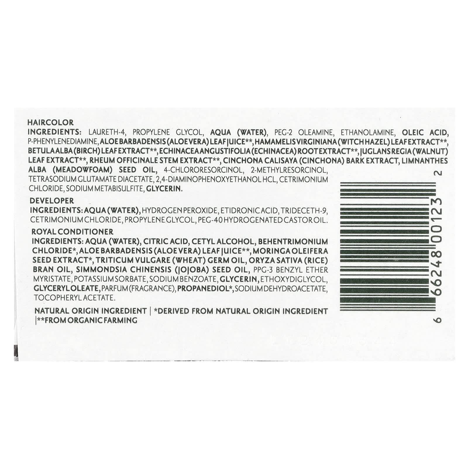 Herbatint Permanent Hair Color Gel 5C Light Ash Chestnut - Image 2