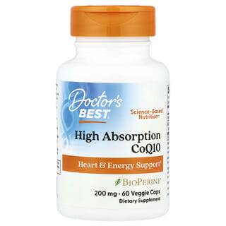 High Absorption CoQ10 Supplement for Energy & Heart Health