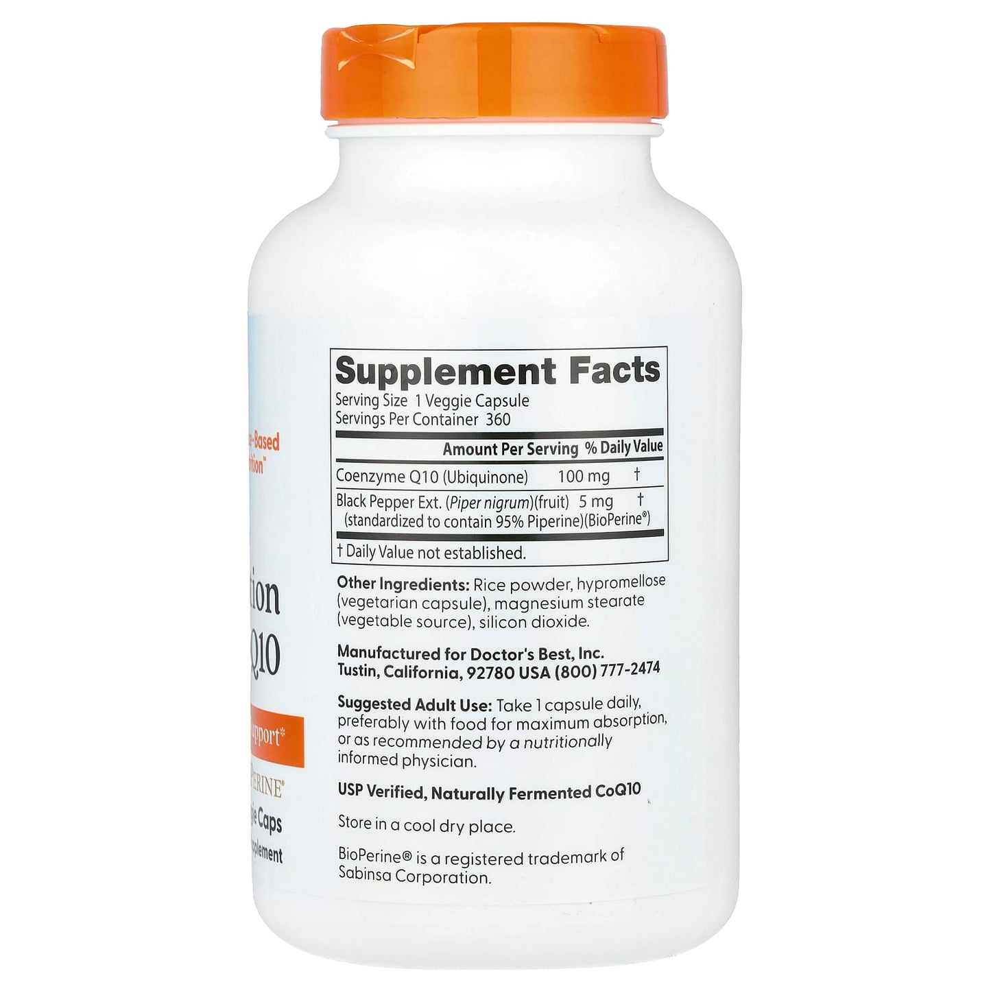 Boost Energy & Heart Health with Doctor's Best CoQ10 100mg - Image 2