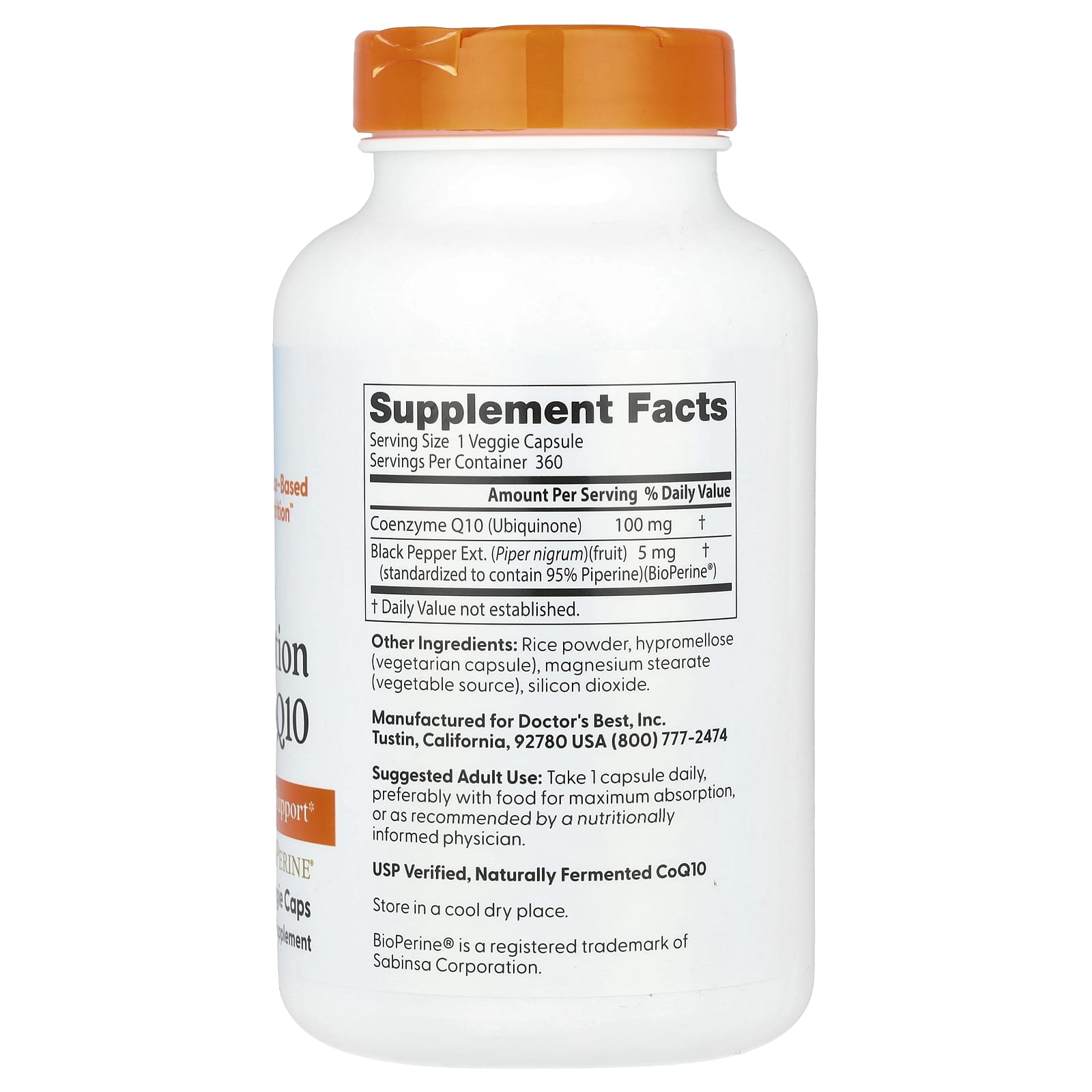 Boost Energy & Heart Health with Doctor's Best CoQ10 100mg - Image 2