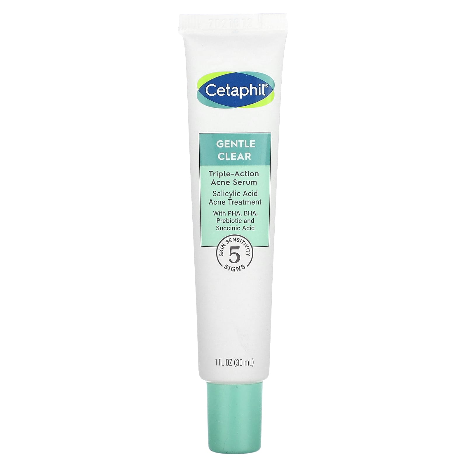 Cetaphil Gentle Clear Acne Serum 1 fl oz (30 ml) Treatment for Sensitive Skin - Image 1