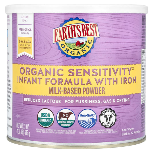 Organic Infant Formula with Iron for Fussy Babies | Earth's Best - Image 1