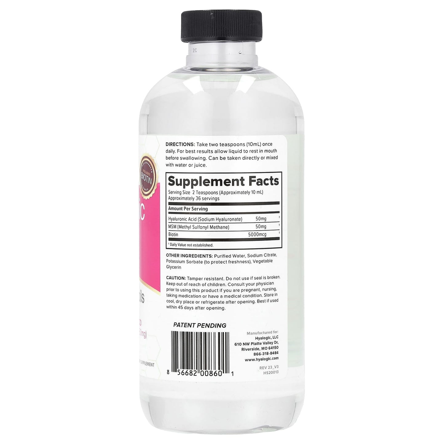 Unlock Radiant Hair, Skin & Nails with Hyalogic's Advanced Formula - Image 2