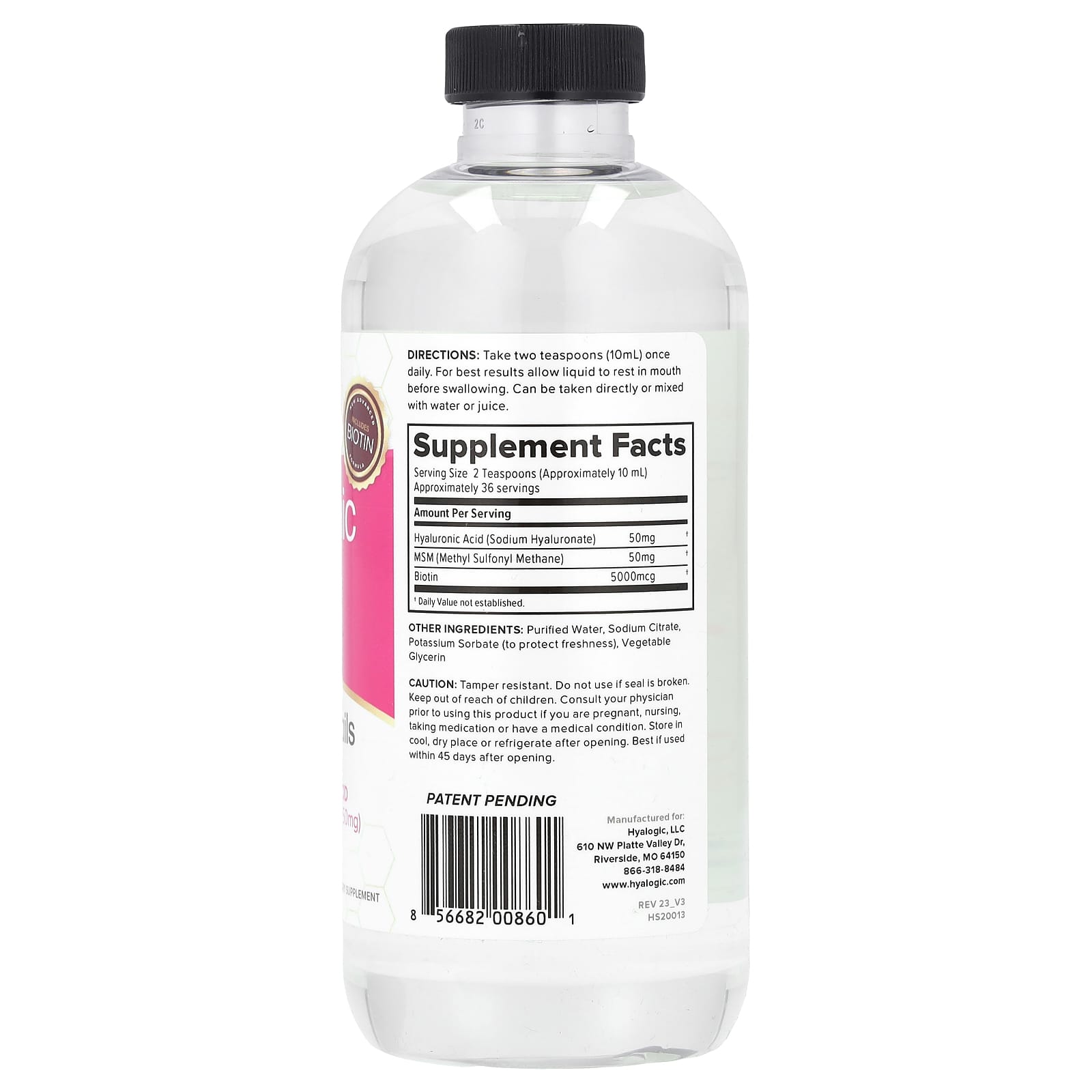 Unlock Radiant Hair, Skin & Nails with Hyalogic's Advanced Formula - Image 2