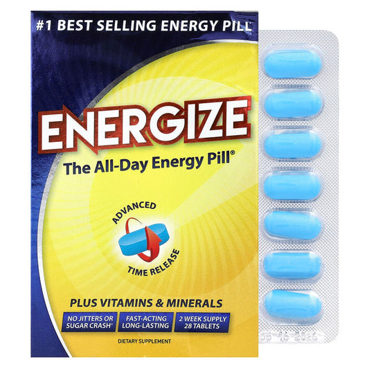 All-Day Energy with Isatori Energize - 28 Tablets - Image 1