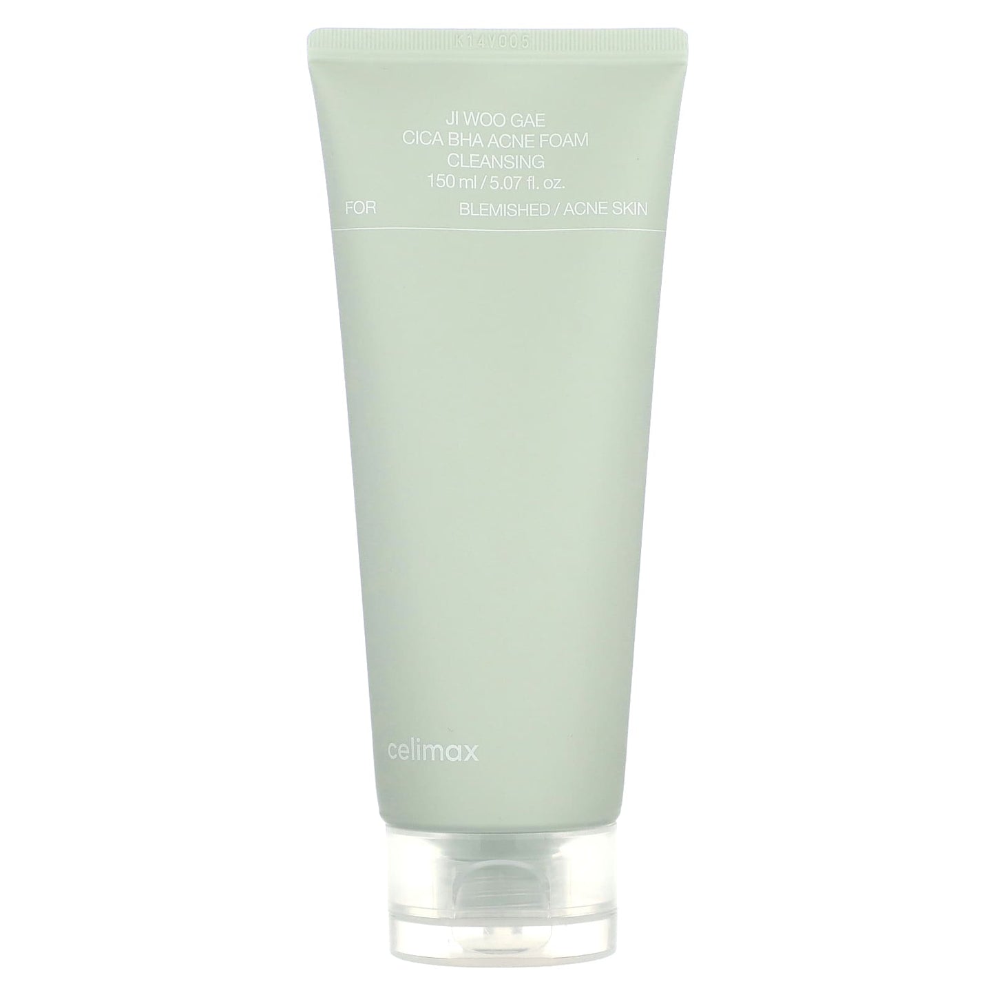 Celimax Ji Woo Gae Cica BHA Acne Foam Cleanser 5.07 fl oz - Image 1