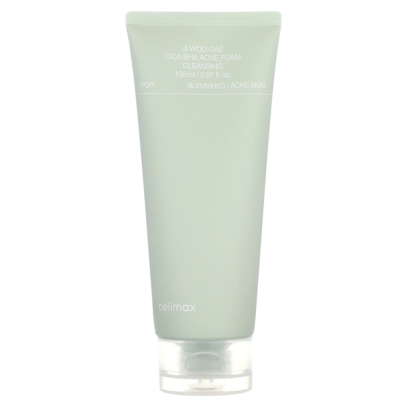 Celimax Ji Woo Gae Cica BHA Acne Foam Cleanser 5.07 fl oz - Image 1
