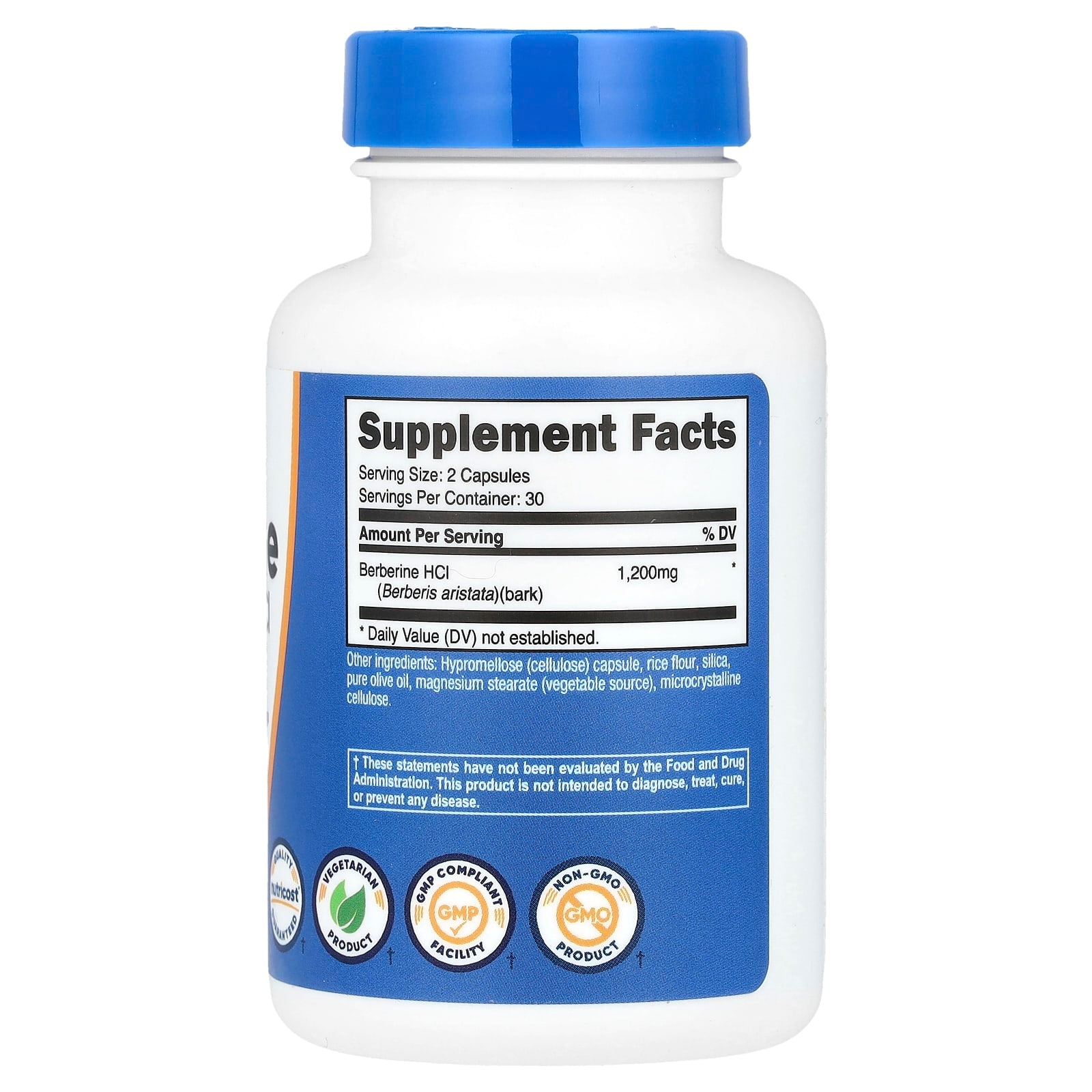 Nutricost, Berberine, 60 Capsules (600 mg per Capsule) - Image 2