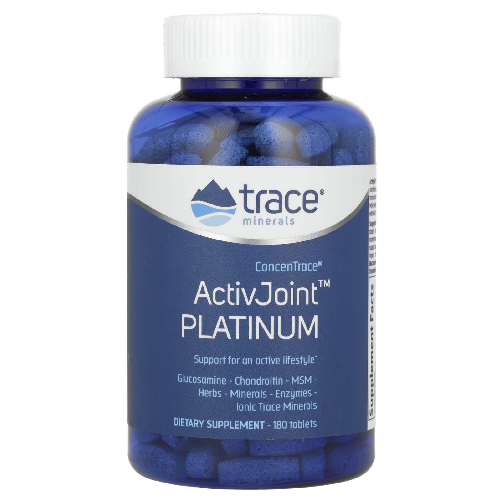 Trace, Concentrace, ActivJoint Platinum, 180 Tablets - Image 1