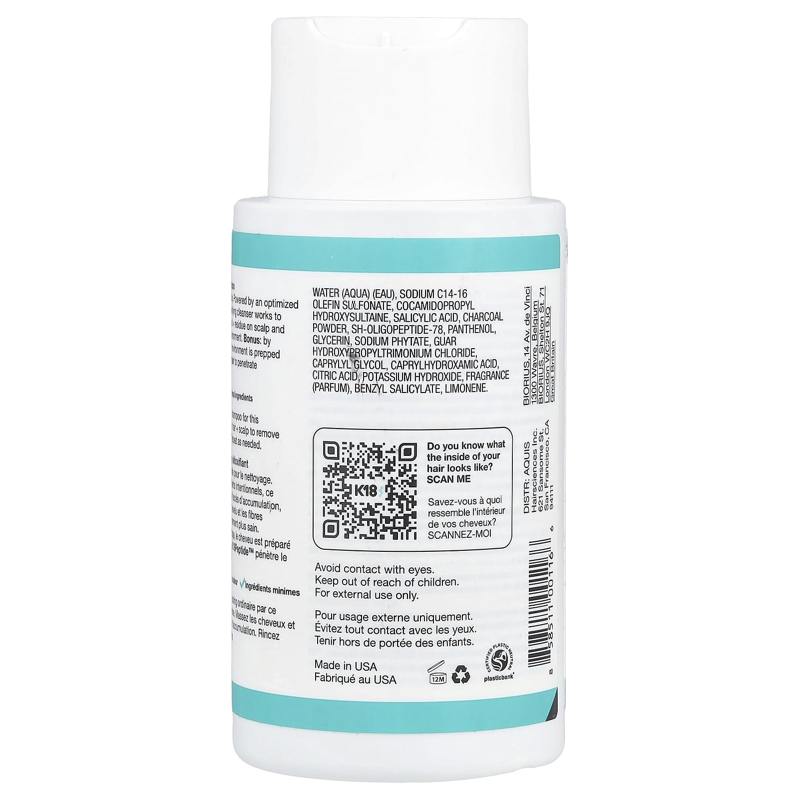 K18 Peptide Prep Detox Shampoo 8.5oz - Image 2
