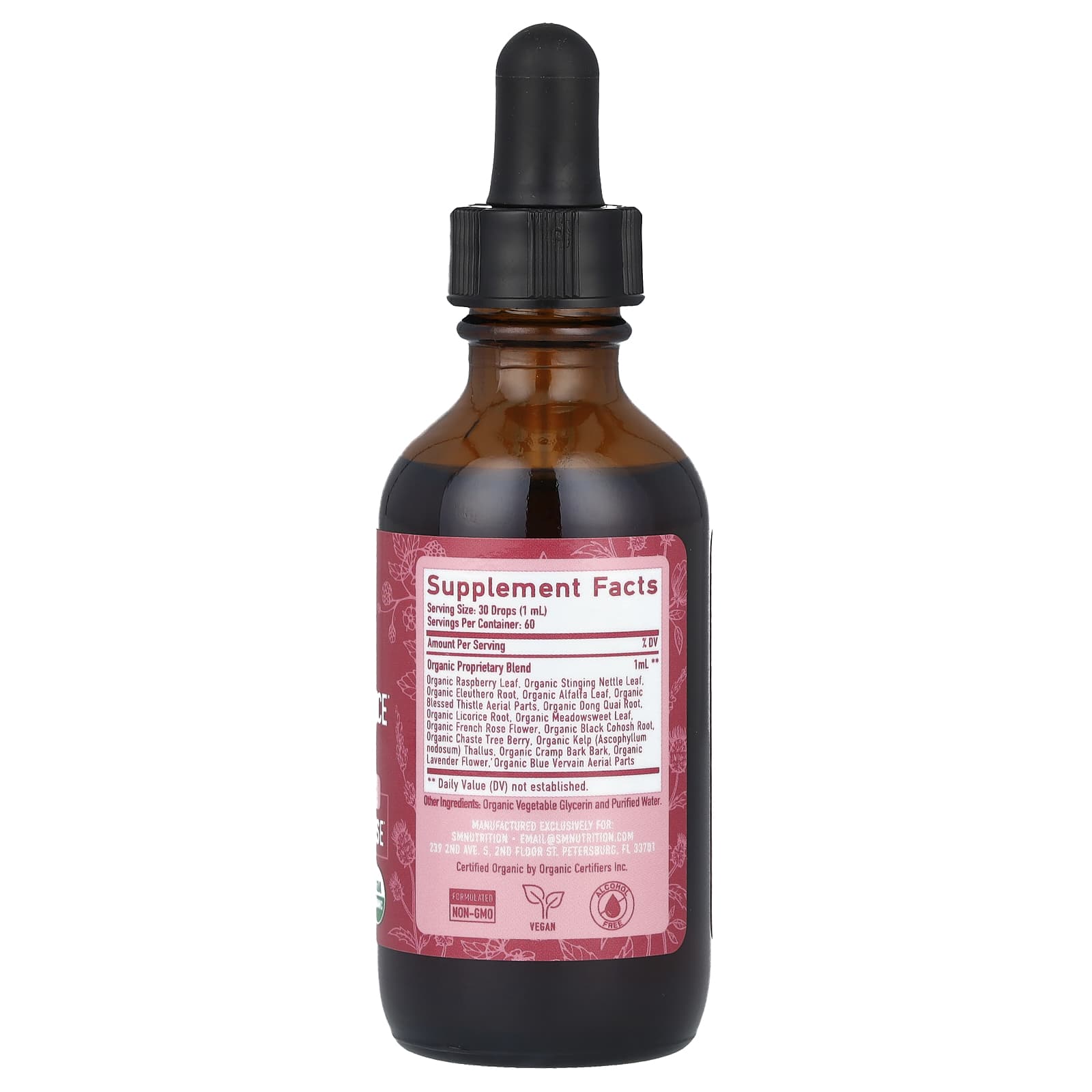 SMNutrition, Women's Hormone Balance Liquid Drops, 2 fl oz (60 ml) - Image 2