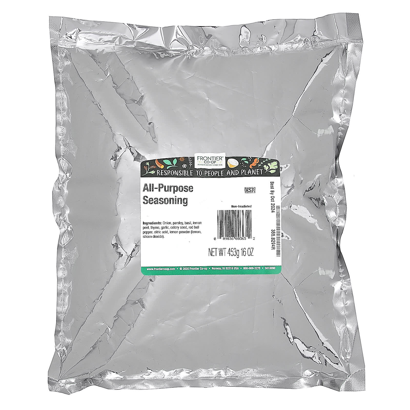 Frontier Co-op All-Purpose Seasoning, 16 oz - Image 2