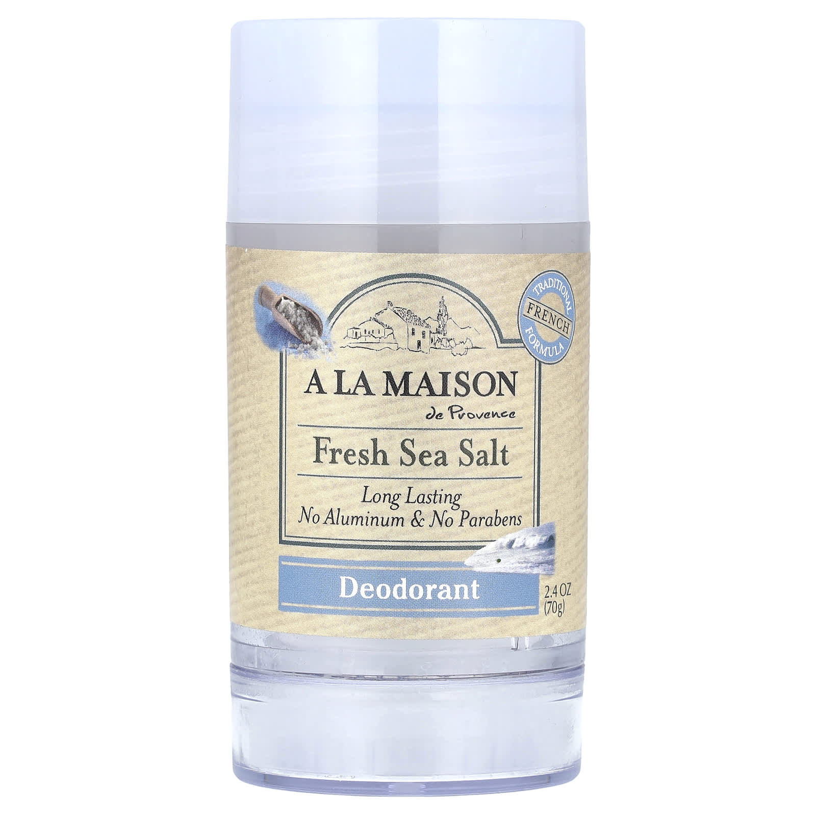 Aluminum-Free Deodorant for Men & Women, Long Lasting Freshness - 2.4 oz (70 g) - Image 1