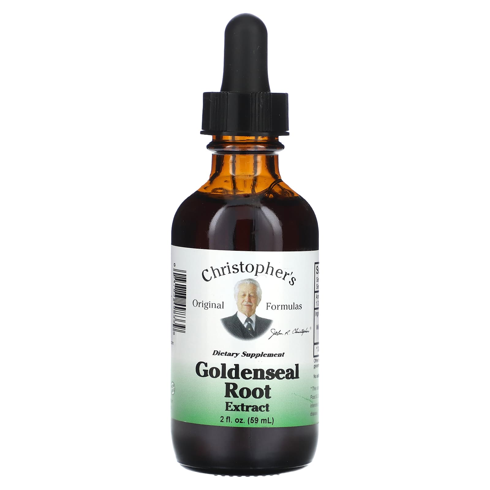 Goldenseal Root Extract by Christopher's Original Formulas, 2 fl oz - Image 1