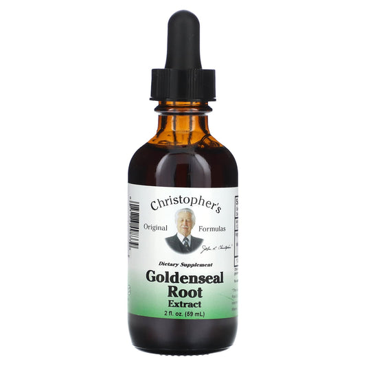 Goldenseal Root Extract by Christopher's Original Formulas, 2 fl oz - Image 1
