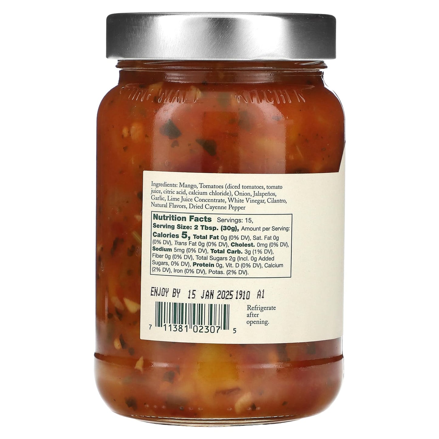 Stonewall Kitchen, Mango Lime Salsa, Medium, 16 oz (454 g) - Image 2