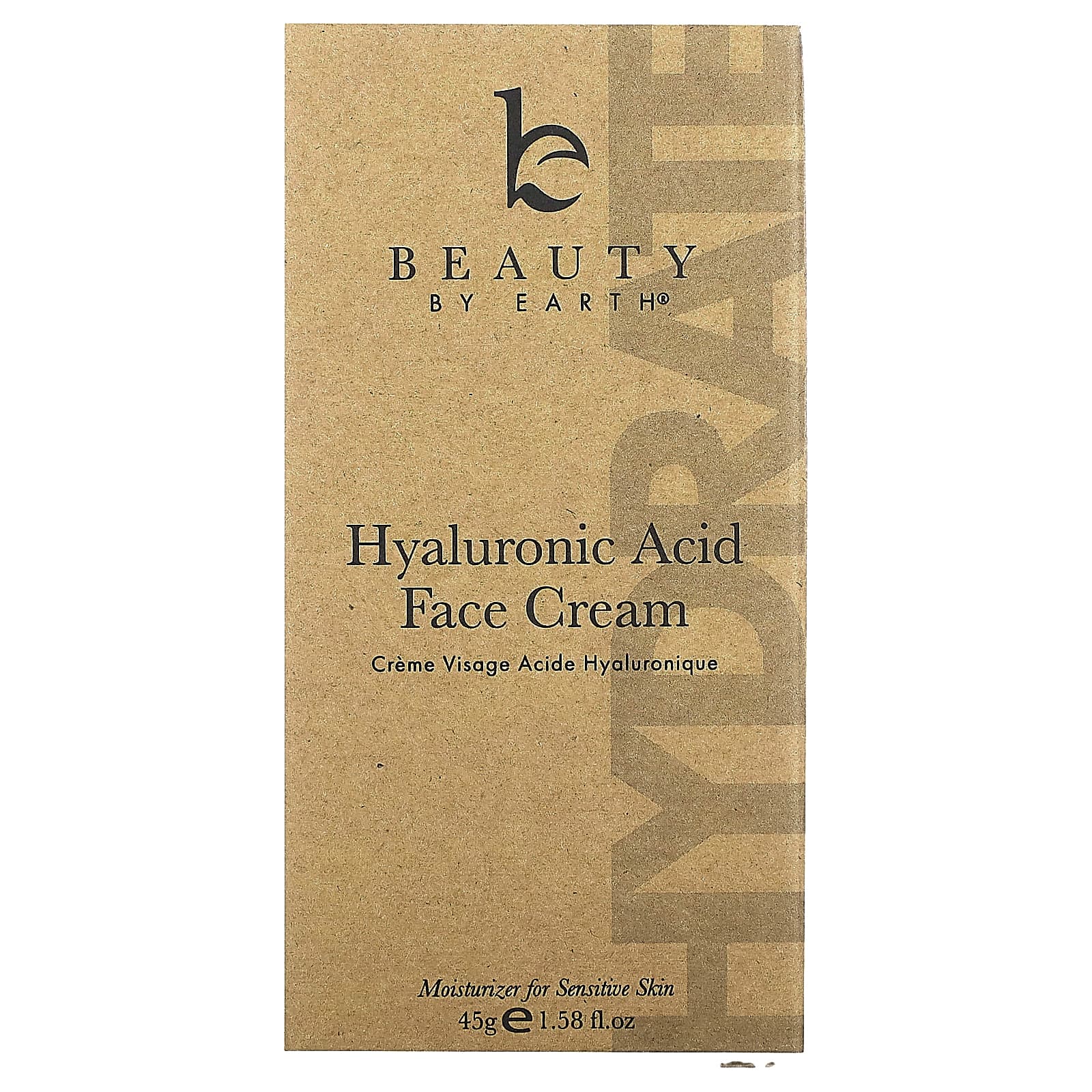 Hyaluronic Acid Face Cream for Sensitive Skin, 1.58 fl oz - Cruelty-Free & Organic - Image 2