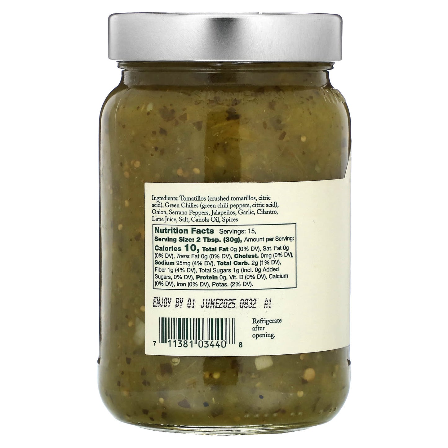 Stonewall Kitchen, Salsa Verde, Medium Hot , 16 oz (454 g) - Image 2
