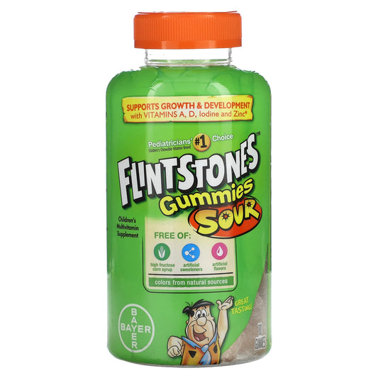 Flintstones Children's Multivitamin Sour Gummies 180 Count - Image 1