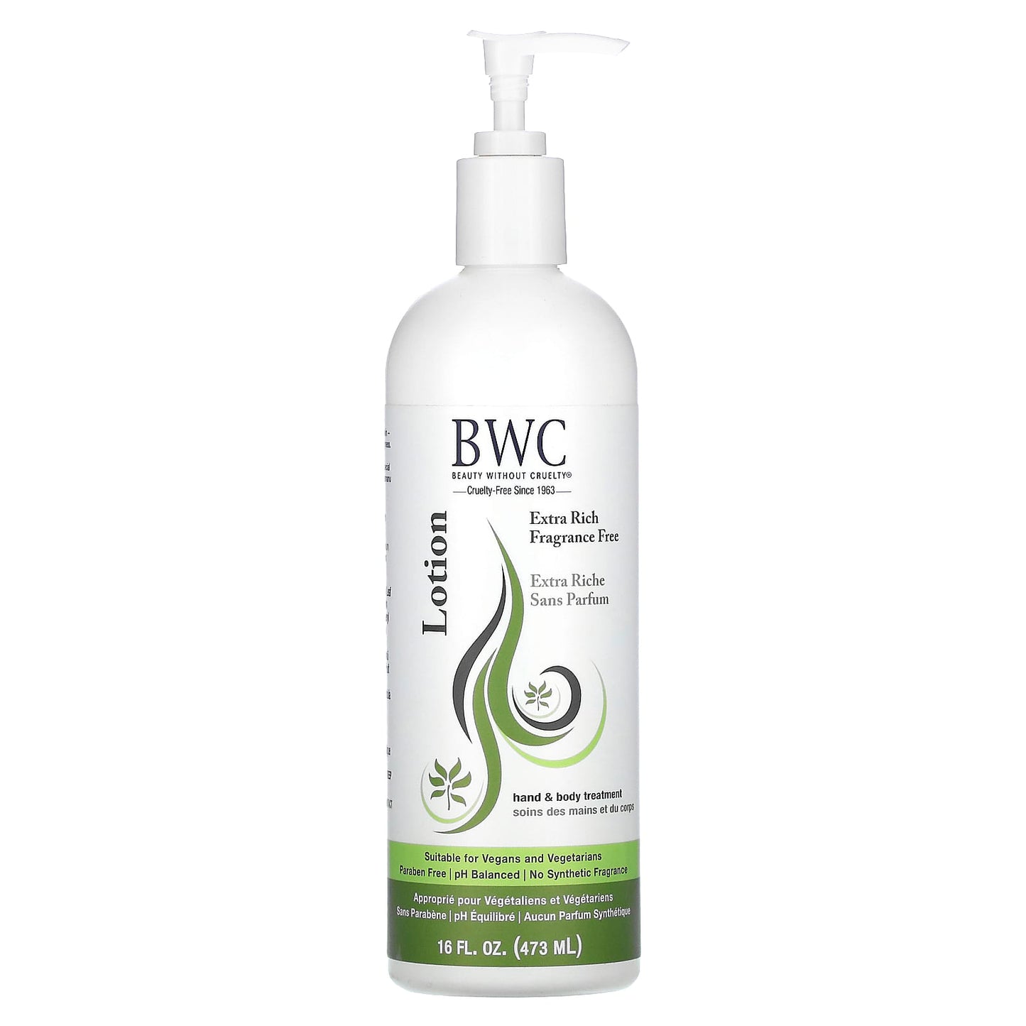 Vegan Cruelty-Free Hand & Body Treatment Lotion 16 fl oz - Image 1
