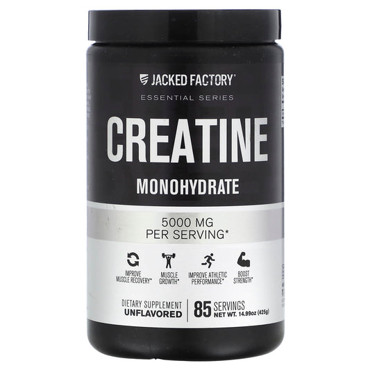 Boost Strength & Endurance with Jacked Factory Creatine Monohydrate - Image 1