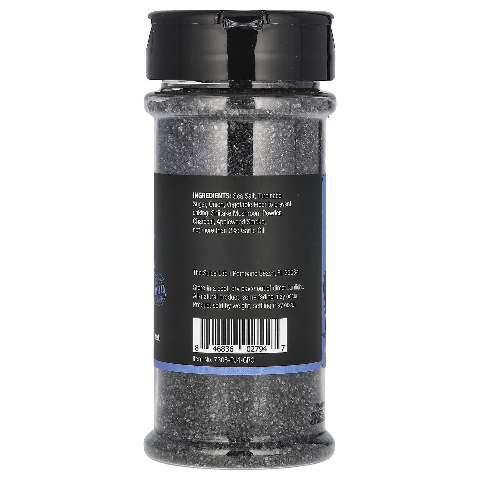 The Spice Lab, Black Steak Seasoning, 5.9 oz (167 g) - Image 2