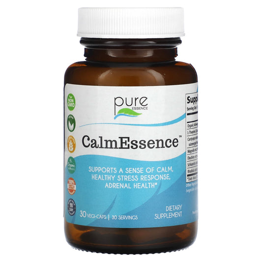 Pure Essence, CalmEssence, 30 Vegi-Caps - Image 1