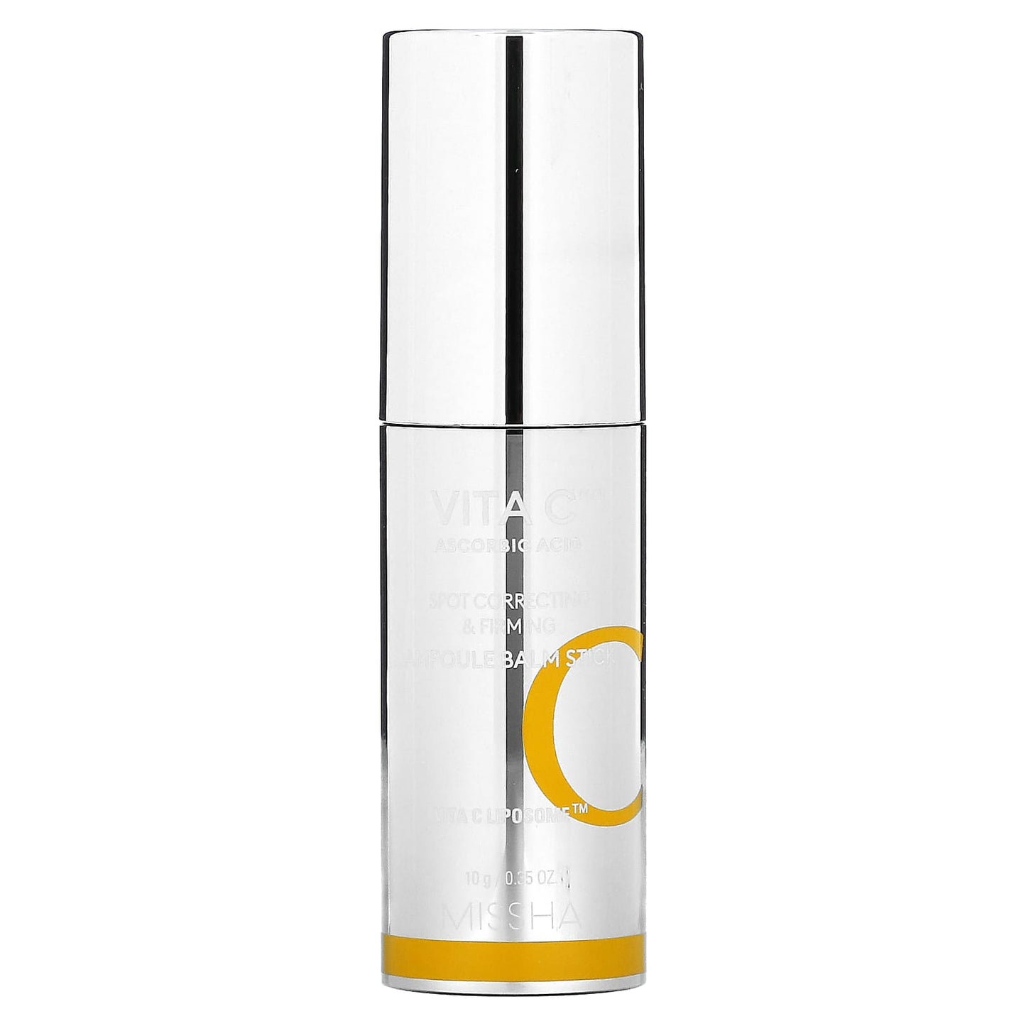 Missha, Vita C Plus Ascorbic Acid, Spot Correcting & Firming Ampoule Balm Stick, 0.35 oz (10 g) - Image 1