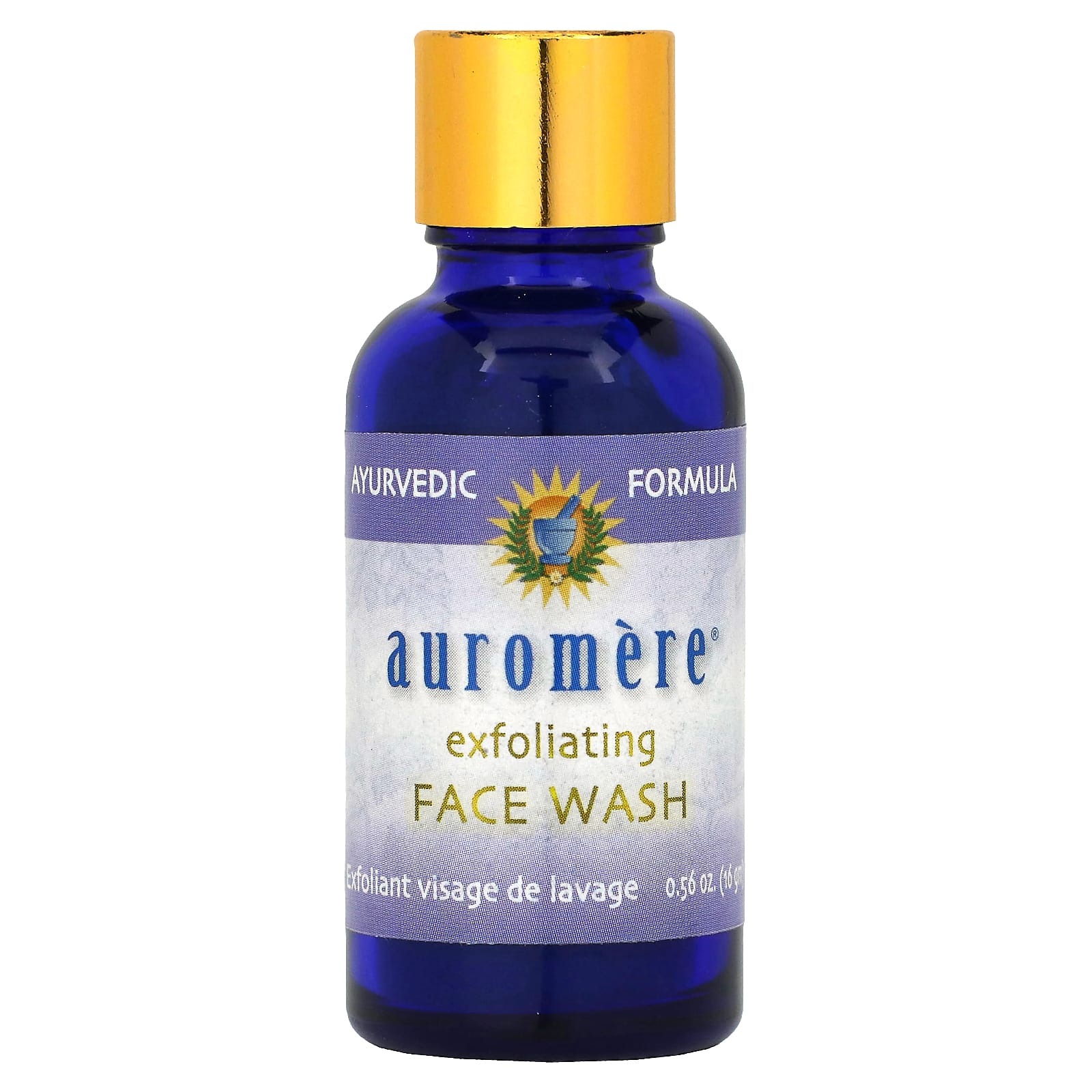 Auromere Natural Exfoliating Face Wash for All Skin Types 0.56 oz - Image 1