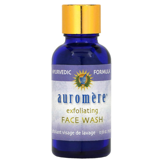 Auromere Natural Exfoliating Face Wash for All Skin Types 0.56 oz - Image 1