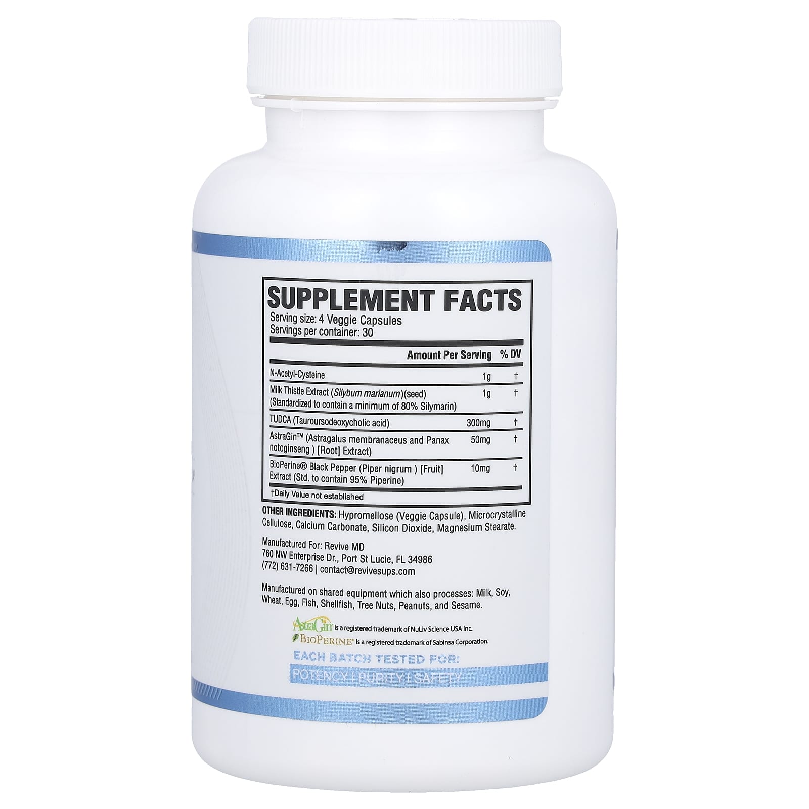 Revive, Liver, 120 Vegetarian Capsules - Image 2