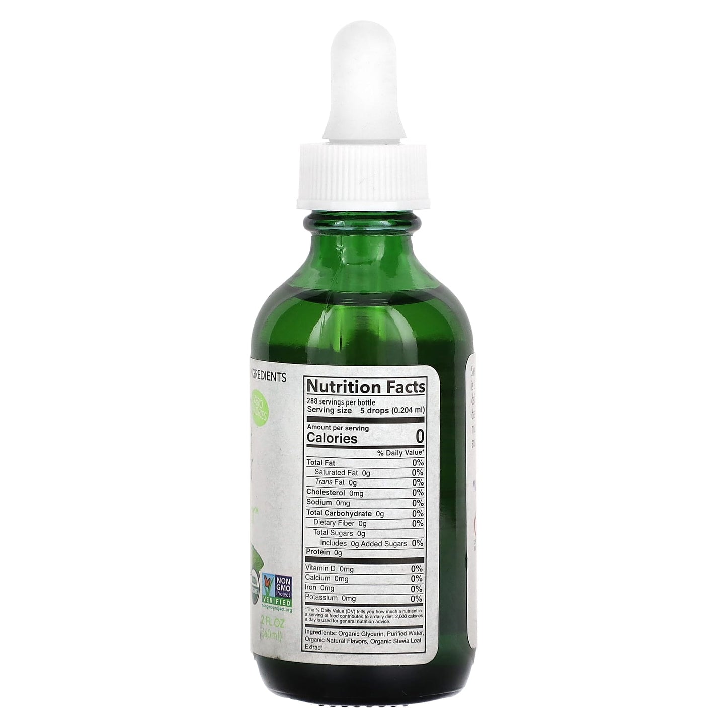 SweetLeaf Stevia, Organic Sweet Drops, SteviaClear, 2 fl oz (60 ml) - Image 2