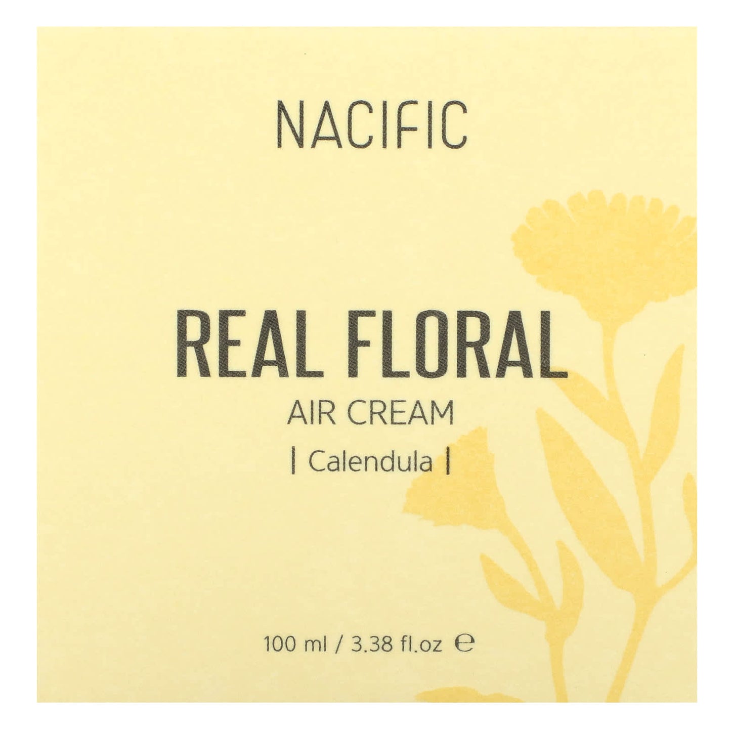 Nacific, Real Floral, Air Cream, Calendula , 3.38 fl oz (100 ml) - Image 2