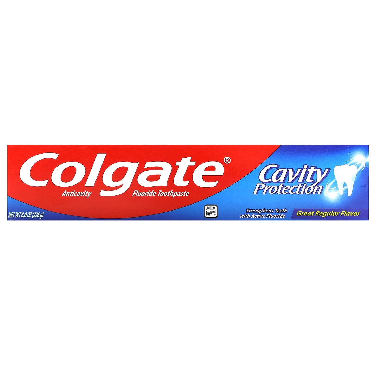 Colgate Cavity Protection Toothpaste - Anticavity Fluoride, 8 oz, ADA Accepted - Image 2