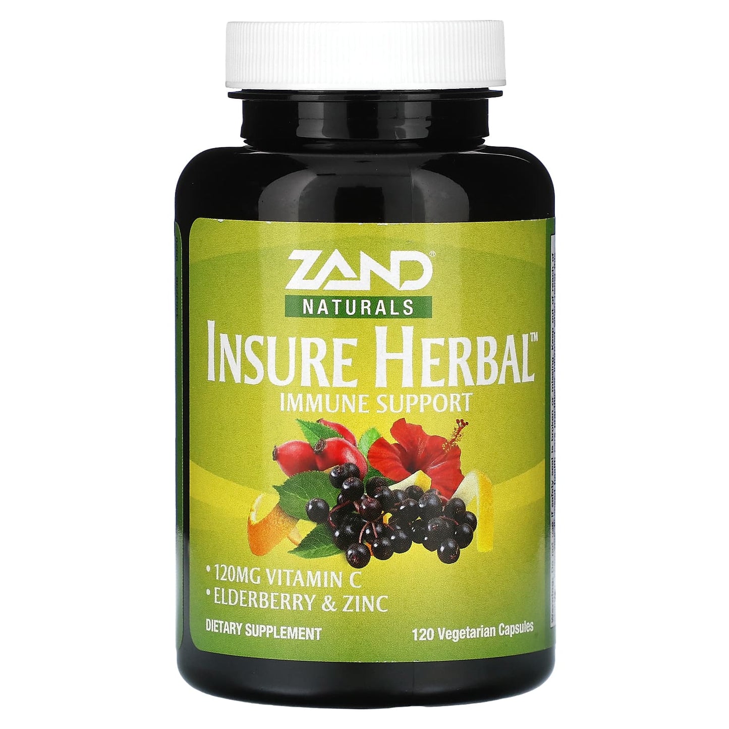 Zand, Naturals, Insure Herbal, Immune Support, 120 Vegetarian Capsules - Image 1