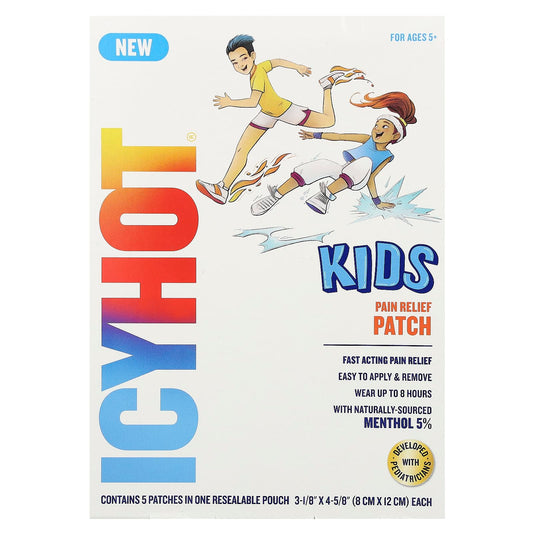 Icy Hot Kids Pain Relief Patches for Children 5+, 5 Count - Image 1