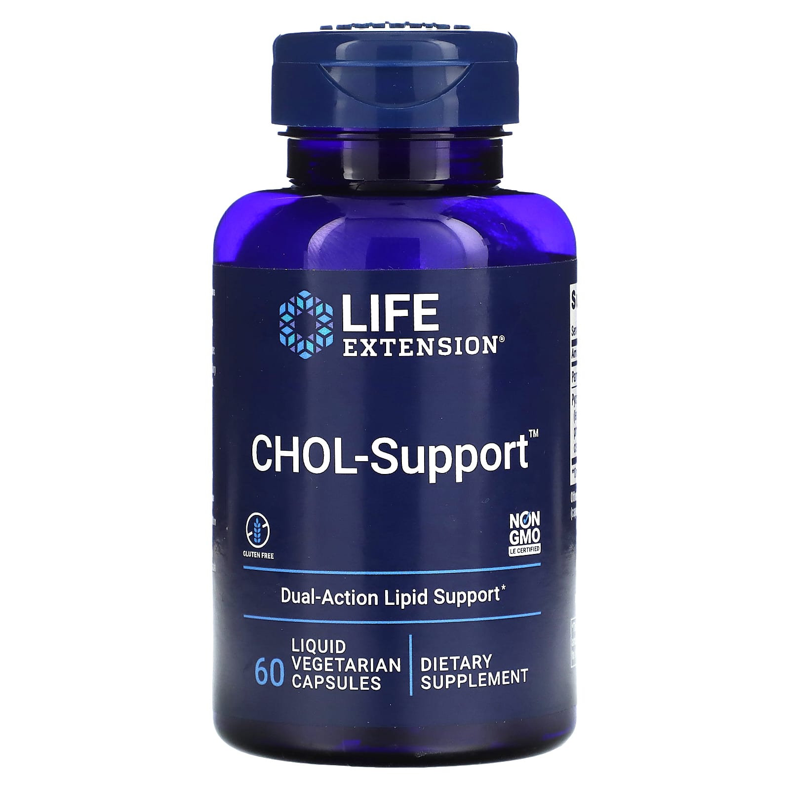 Life Extension, CHOL-Support, 60 Liquid Vegetarian Capsules