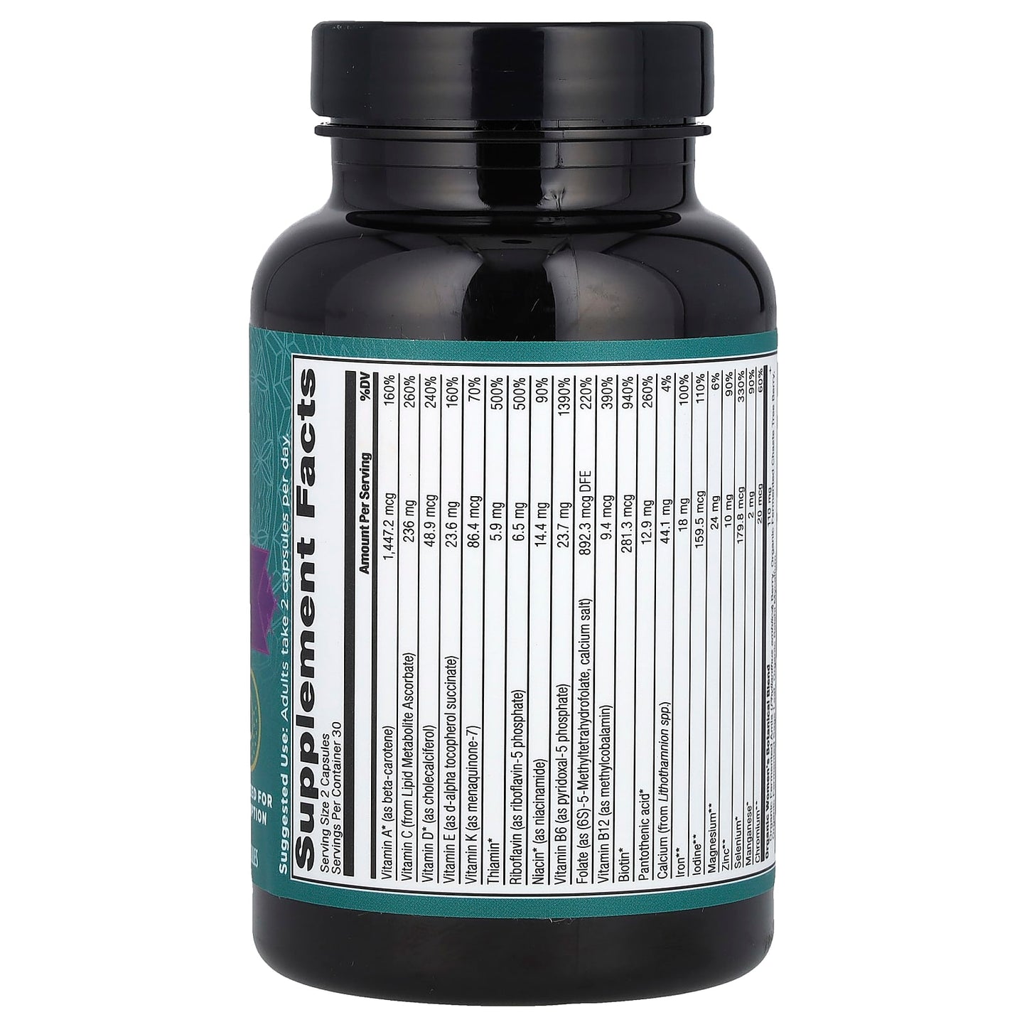Ancient Nutrition Women's Fermented Multi Vitamin 60 Capsules - Image 2