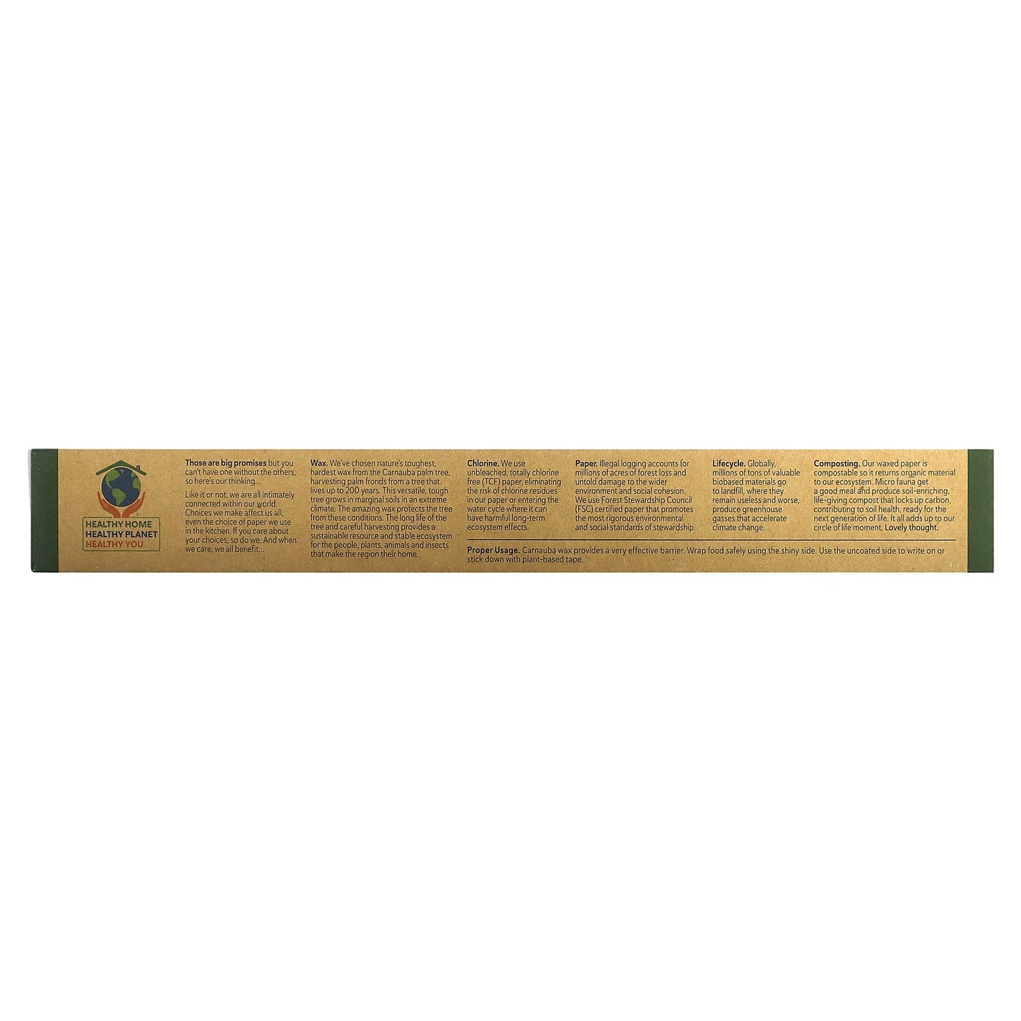 Unbleached Waxed Paper for Healthy Food Prep - 75 sq ft - Image 2