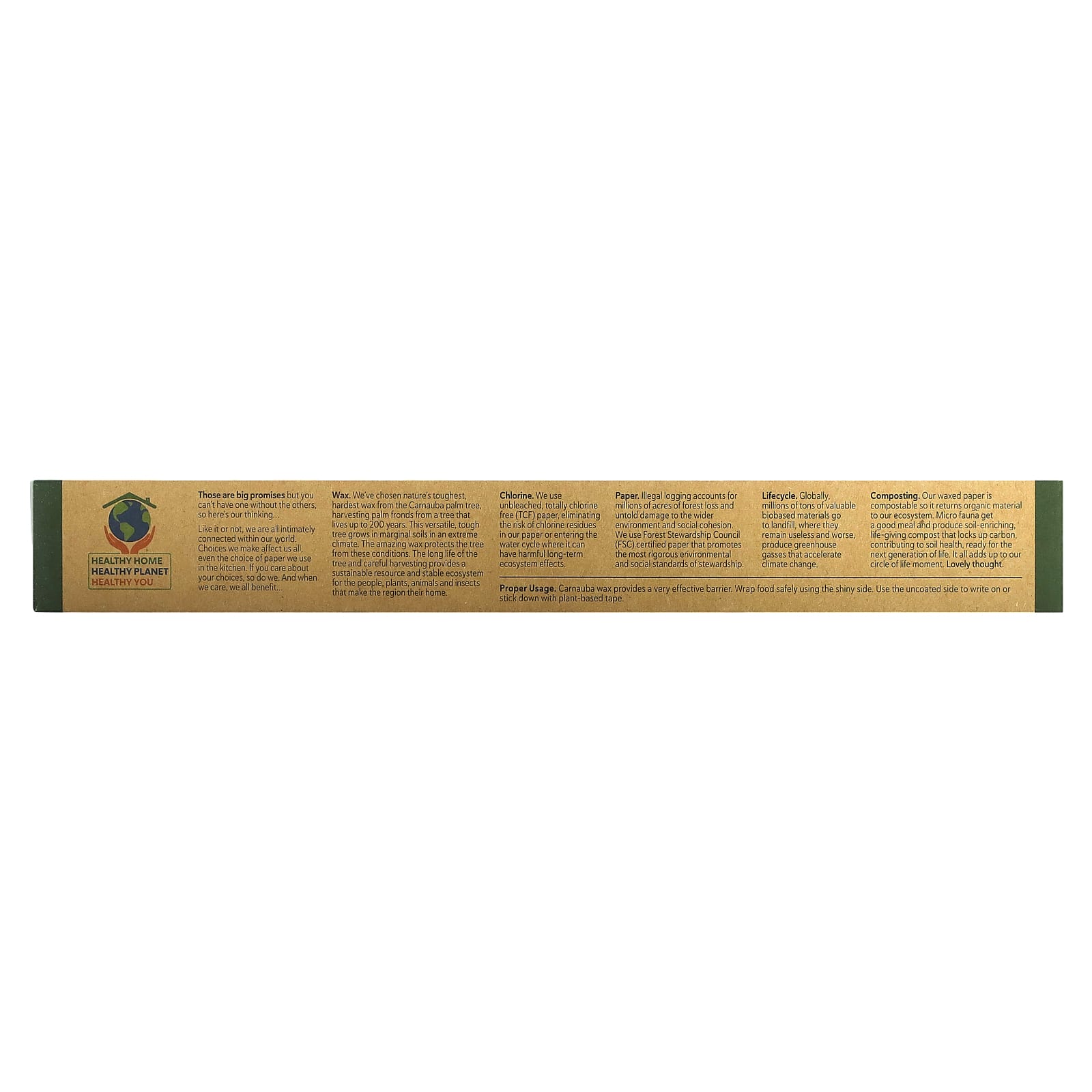 Unbleached Waxed Paper for Healthy Food Prep - 75 sq ft - Image 2