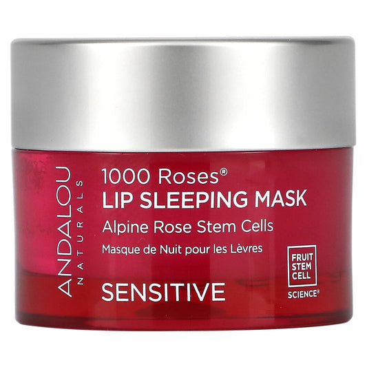 Nourish Your Lips Overnight with Andalou Naturals 1000 Roses Lip Mask - Image 1