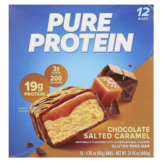 Pure Protein Gluten Free Chocolate Salted Caramel Bar Pack
