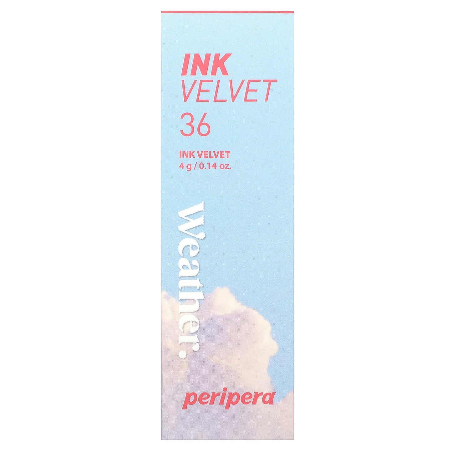 Peripera, Ink Velvet Lip Tint, Weather, 36 Active Coral, 0.14 oz (4 g) - Image 2