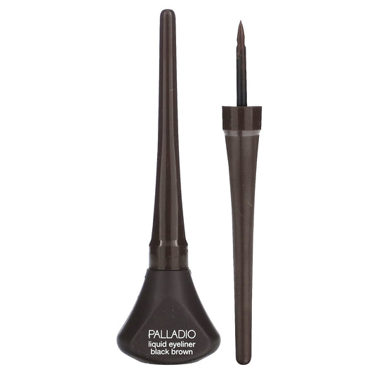 Palladio, Liquid Eyeliner, Black Brown ELLS261, 0.13 fl oz (3.8 ml) - Image 1