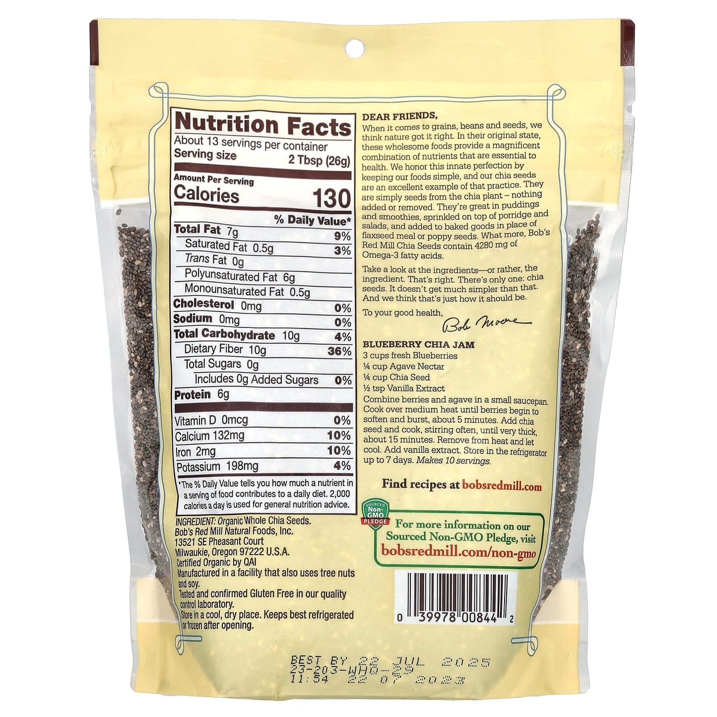 Organic Whole Chia Seeds for a Healthier You | Bob's Red Mill - Image 2